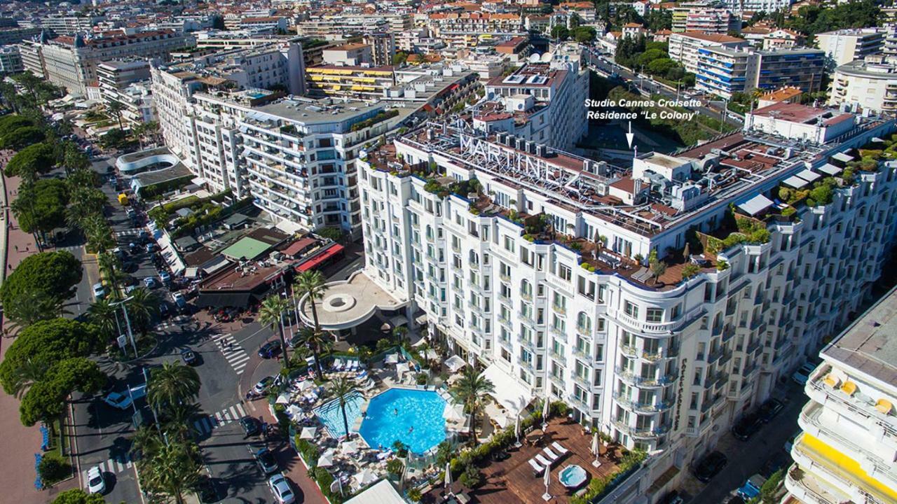 Апартаменты Studio Cannes Croisette Martinez Экстерьер фото